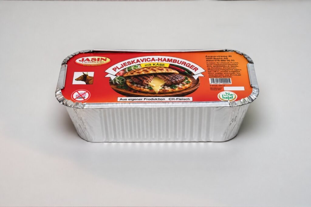 Pljeskavica Hamburger mit Käse